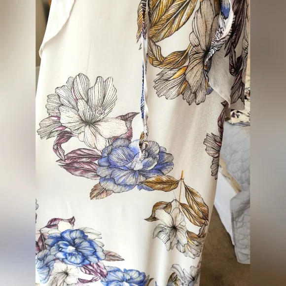 Summer Floral Dress Plus Size by Standards & Practices Flowy Floral Dress - Picture 8 of 12